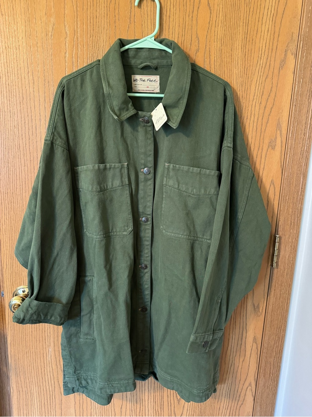 Free People Madison City Twill Jacket